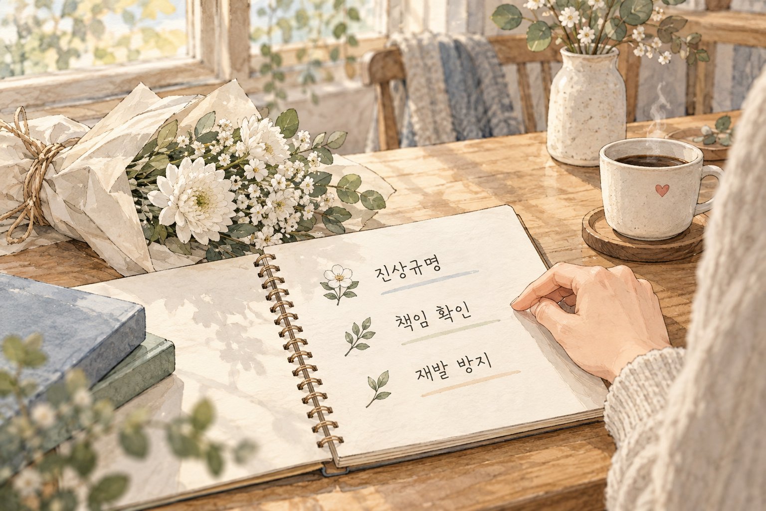 유가족이 요구하는 진상규명과 책임 확인, 재발 방지 과제를 보여준다.